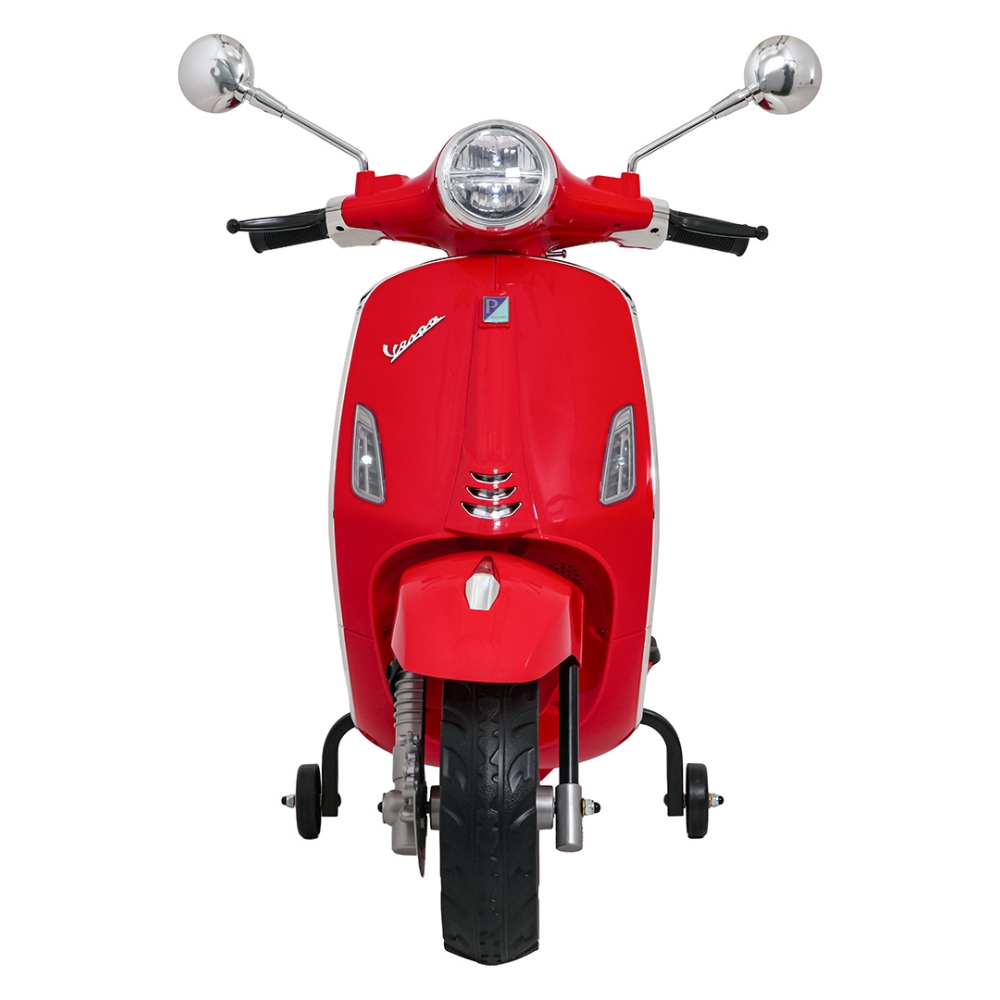 Elektrinis motoroleris Vespa ROMA, Red-Elektromobiliai vaikams, Motociklai-e-vaikas