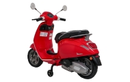 Elektrinis motoroleris Vespa ROMA, Red-Elektromobiliai vaikams, Motociklai-e-vaikas