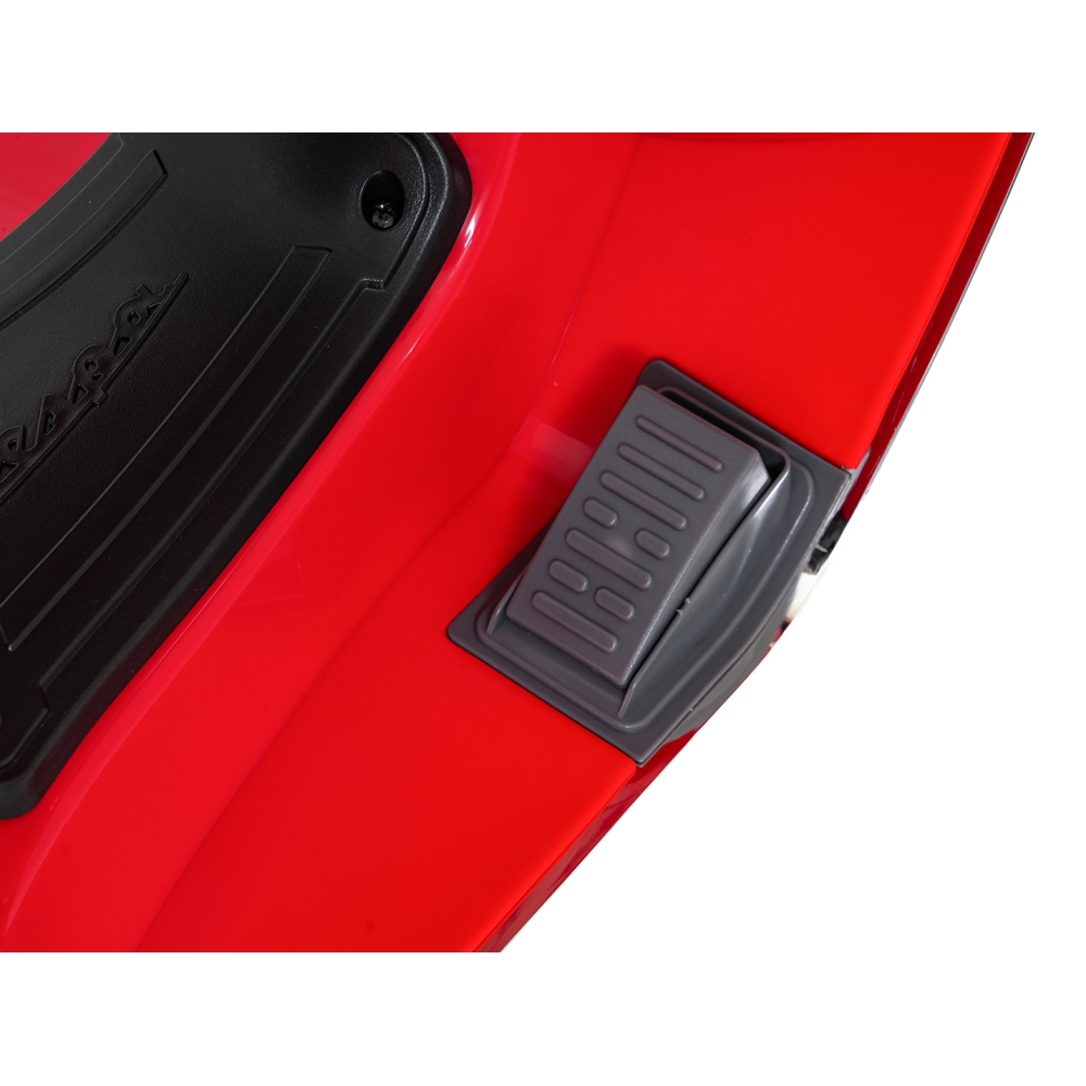 Elektrinis motoroleris Vespa ROMA, Red-Elektromobiliai vaikams, Motociklai-e-vaikas
