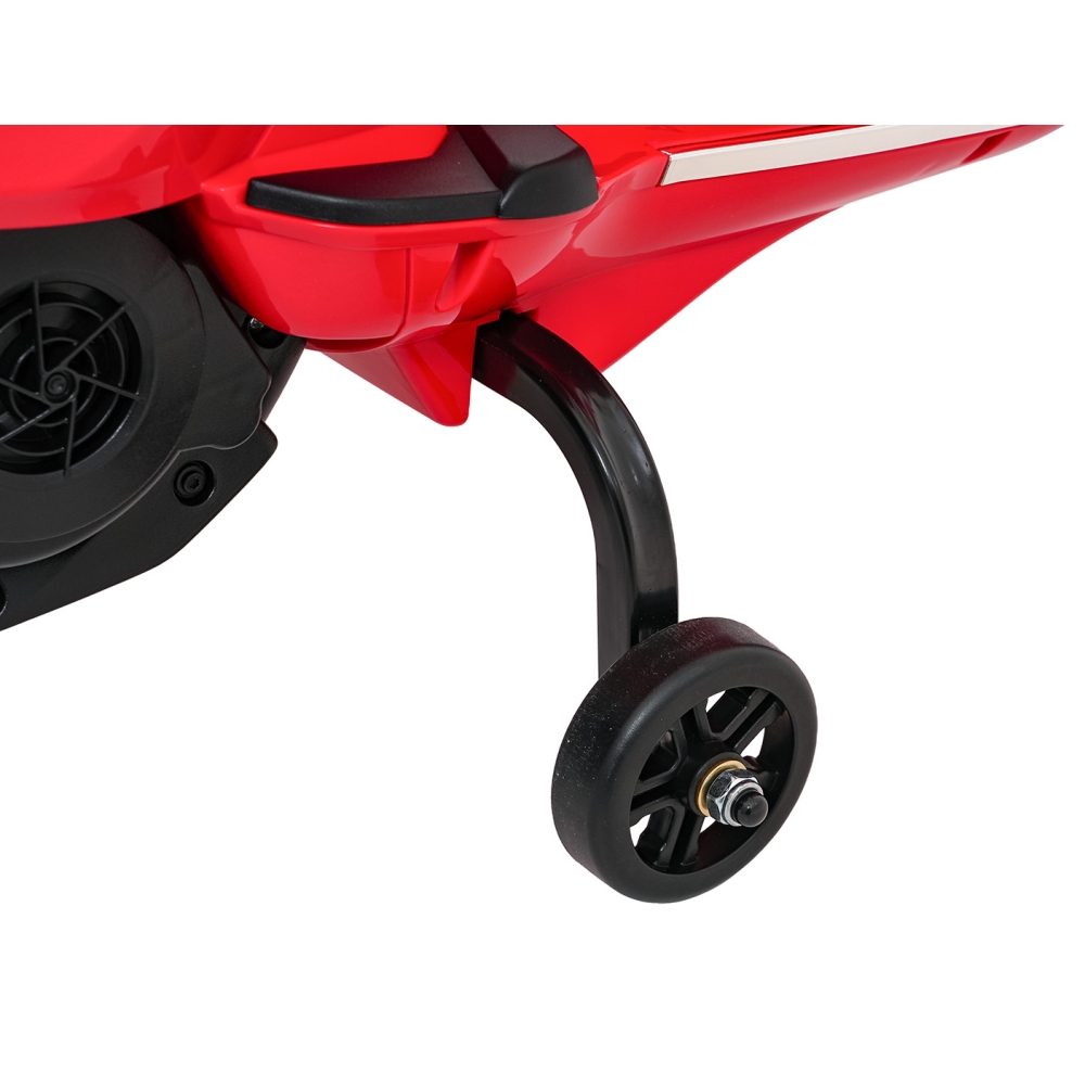 Elektrinis motoroleris Vespa ROMA, Red-Elektromobiliai vaikams, Motociklai-e-vaikas