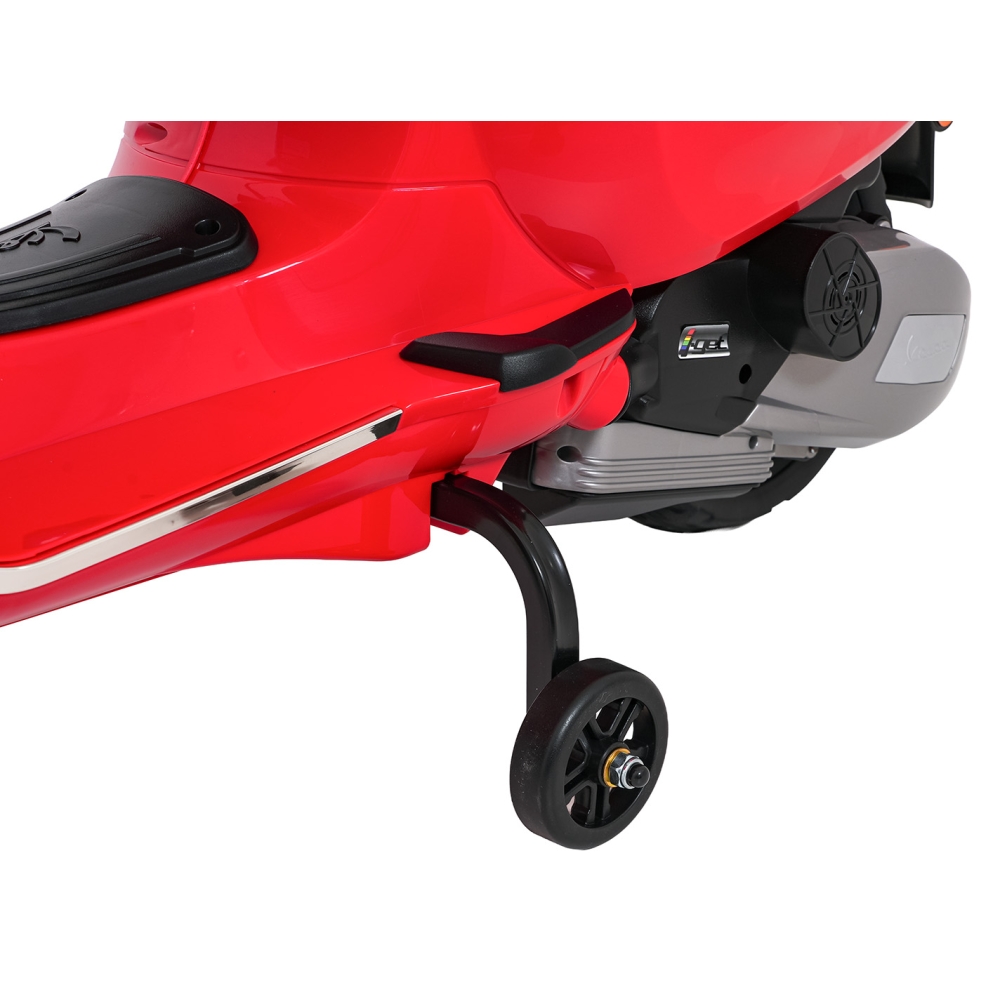 Elektrinis motoroleris Vespa ROMA, Red-Elektromobiliai vaikams, Motociklai-e-vaikas
