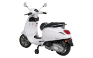 Elektrinis motoroleris Vespa ROMA, White-Elektromobiliai vaikams, Motociklai-e-vaikas