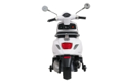 Elektrinis motoroleris Vespa ROMA, White-Elektromobiliai vaikams, Motociklai-e-vaikas