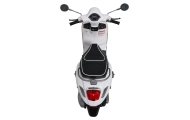 Elektrinis motoroleris Vespa ROMA, White-Elektromobiliai vaikams, Motociklai-e-vaikas