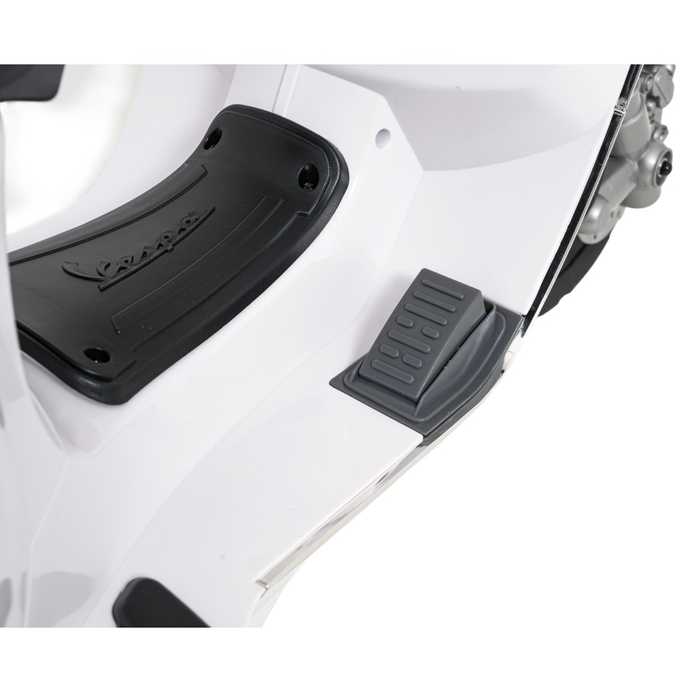Elektrinis motoroleris Vespa ROMA, White-Elektromobiliai vaikams, Motociklai-e-vaikas