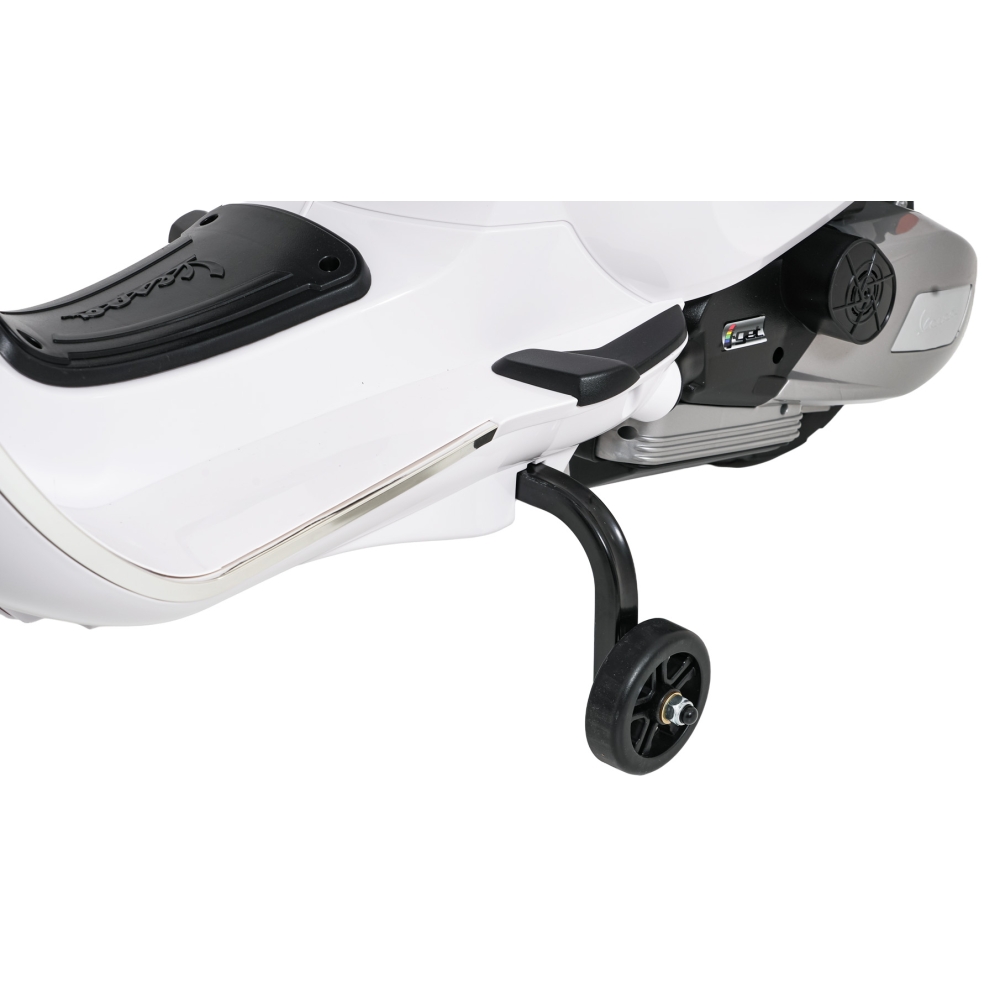 Elektrinis motoroleris Vespa ROMA, White-Elektromobiliai vaikams, Motociklai-e-vaikas