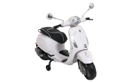 Elektrinis motoroleris Vespa ROMA, White-Elektromobiliai vaikams, Motociklai-e-vaikas