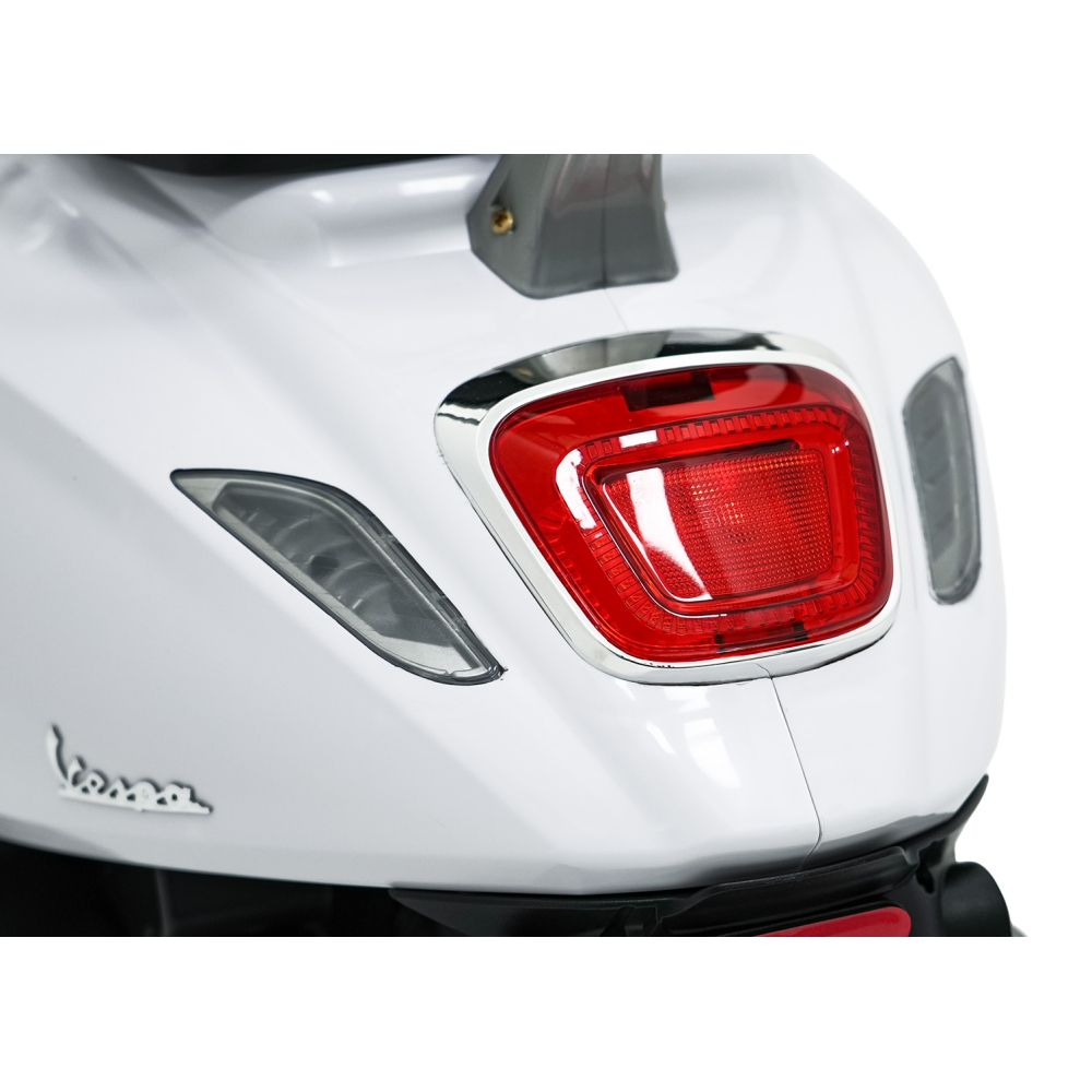 Elektrinis motoroleris Vespa ROMA, White-Elektromobiliai vaikams, Motociklai-e-vaikas