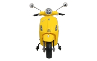 Elektrinis motoroleris Vespa ROMA, Yellow-Elektromobiliai vaikams, Motociklai-e-vaikas