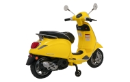 Elektrinis motoroleris Vespa ROMA, Yellow-Elektromobiliai vaikams, Motociklai-e-vaikas