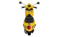 Elektrinis motoroleris Vespa ROMA, Yellow-Elektromobiliai vaikams, Motociklai-e-vaikas