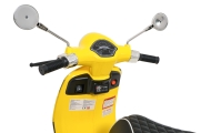 Elektrinis motoroleris Vespa ROMA, Yellow-Elektromobiliai vaikams, Motociklai-e-vaikas