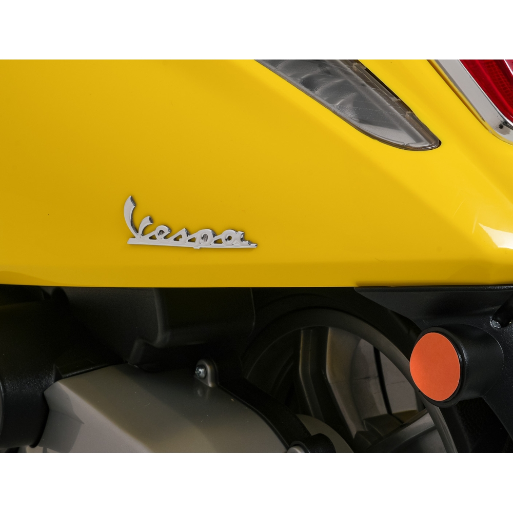 Elektrinis motoroleris Vespa ROMA, Yellow-Elektromobiliai vaikams, Motociklai-e-vaikas