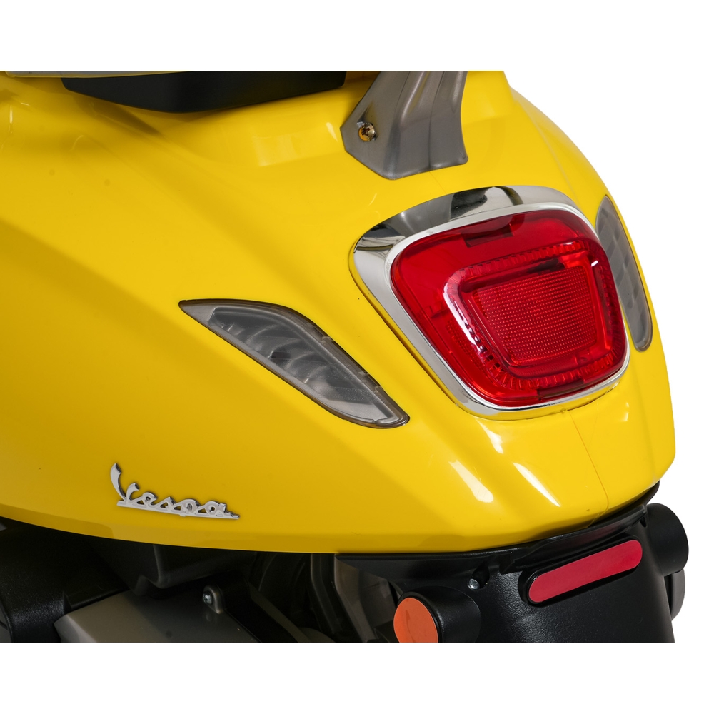 Elektrinis motoroleris Vespa ROMA, Yellow-Elektromobiliai vaikams, Motociklai-e-vaikas