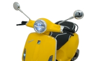 Elektrinis motoroleris Vespa ROMA, Yellow-Elektromobiliai vaikams, Motociklai-e-vaikas