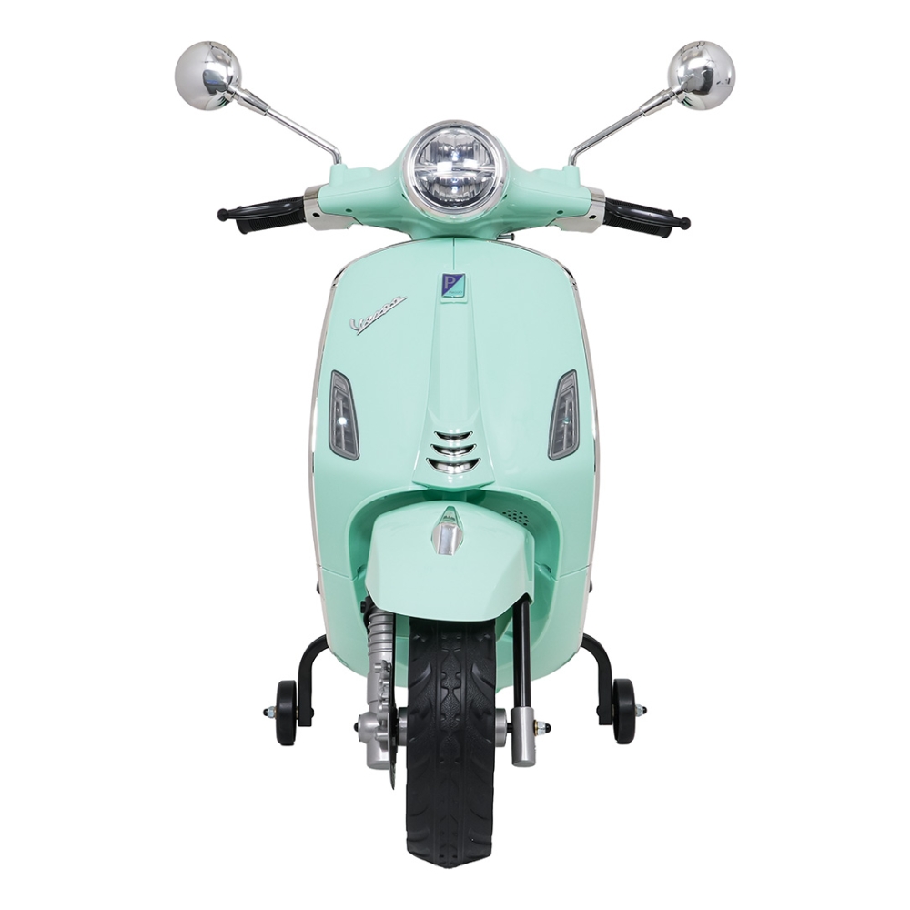 Elektrinis motoroleris Vespa ROMA, Green-Elektromobiliai vaikams, Motociklai-e-vaikas