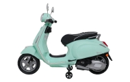 Elektrinis motoroleris Vespa ROMA, Green-Elektromobiliai vaikams, Motociklai-e-vaikas