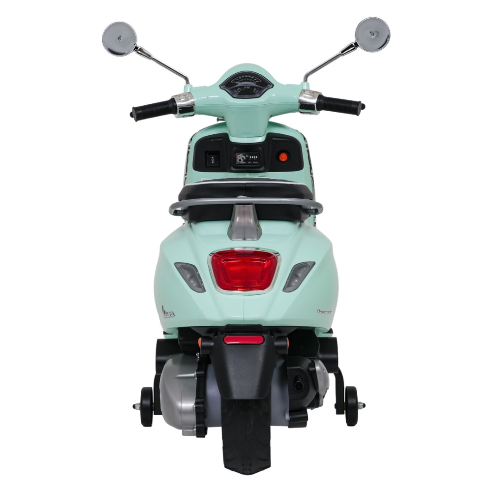 Elektrinis motoroleris Vespa ROMA, Green-Elektromobiliai vaikams, Motociklai-e-vaikas