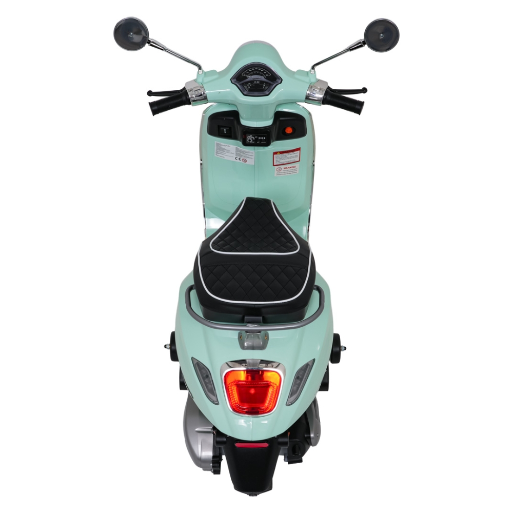 Elektrinis motoroleris Vespa ROMA, Green-Elektromobiliai vaikams, Motociklai-e-vaikas