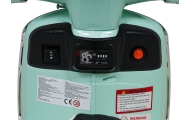Elektrinis motoroleris Vespa ROMA, Green-Elektromobiliai vaikams, Motociklai-e-vaikas