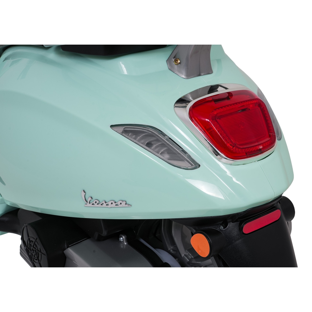 Elektrinis motoroleris Vespa ROMA, Green-Elektromobiliai vaikams, Motociklai-e-vaikas