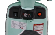 Elektrinis motoroleris Vespa ROMA, Green-Elektromobiliai vaikams, Motociklai-e-vaikas