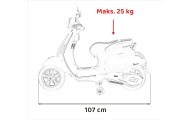 Pojazd Skuter Vespa ROMA Zielony