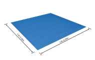 Mata pod basen ogrodowy 305cm/10FT BESTWAY 335x335cm