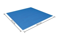 Mata pod basen ogrodowy 244cm/8FT BESTWAY 274x274cm