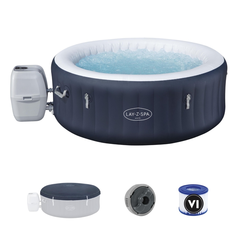 Sūkurinė vonia Lay-Z-Spa Miami Air Jet Jacuzzi BESTWAY