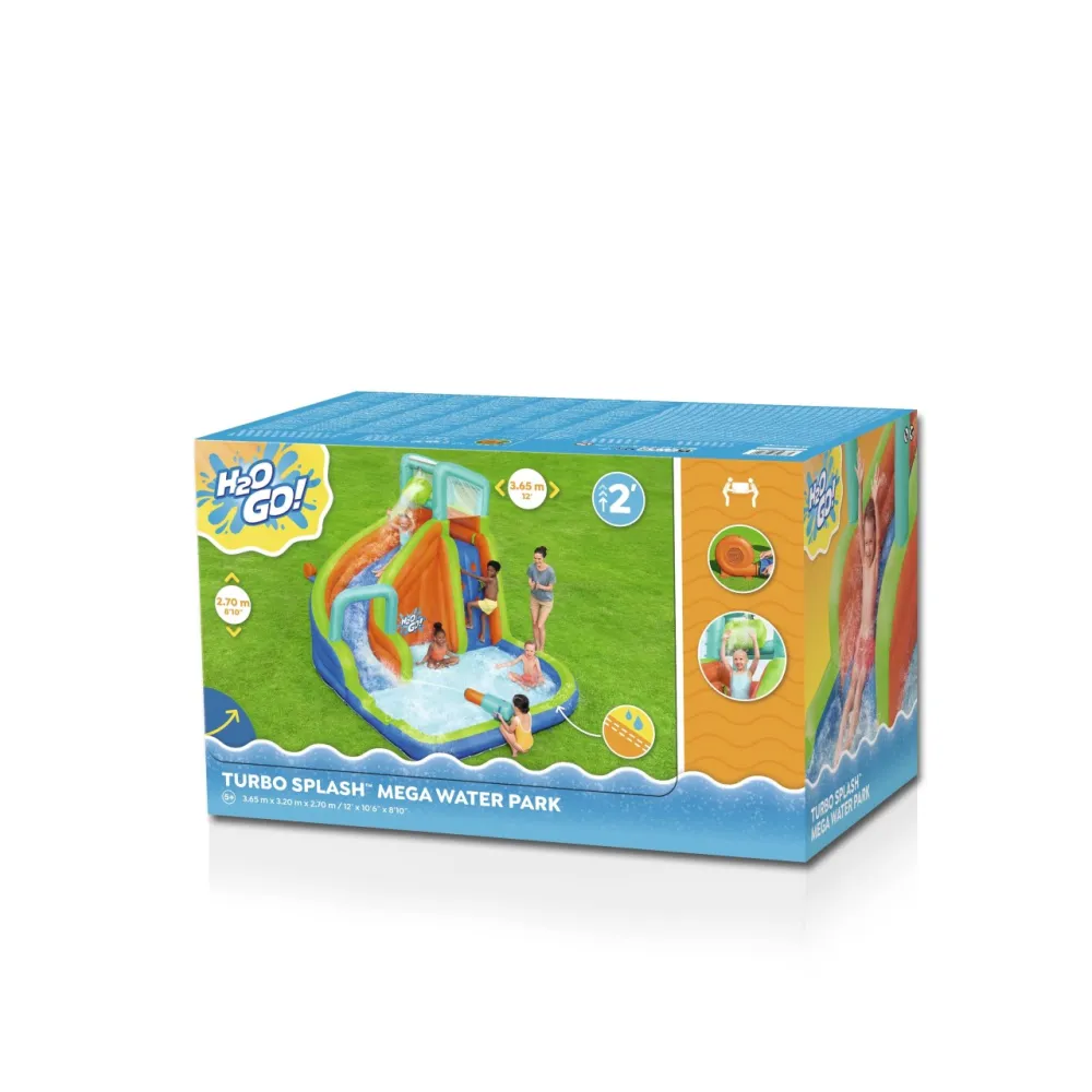Žaidimų aikštelė BESTWAY Turbo Splash Mega Waterpark