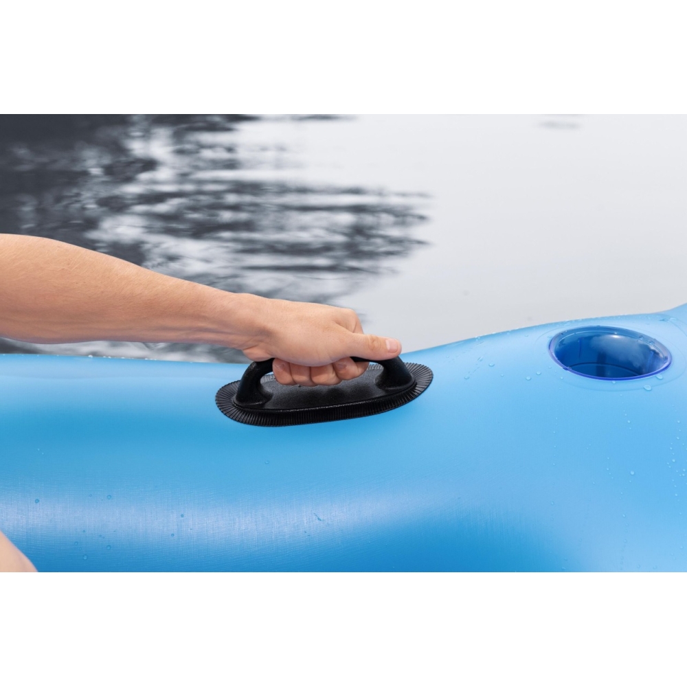 Pripučiamas čiužinys Hydro Force BESTWAY, 300/287 cm-Žaislai, Lauko žaislai, Pripučiami ratai, žaislai, čiužiniai-e-vaikas