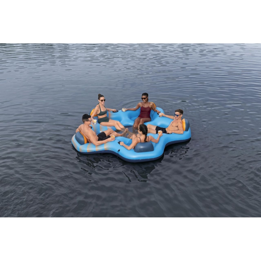 Pripučiamas čiužinys Hydro Force BESTWAY, 300/287 cm-Žaislai, Lauko žaislai, Pripučiami ratai, žaislai, čiužiniai-e-vaikas
