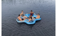 Pripučiamas čiužinys Hydro Force BESTWAY, 300/287 cm-Žaislai, Lauko žaislai, Pripučiami ratai, žaislai, čiužiniai-e-vaikas