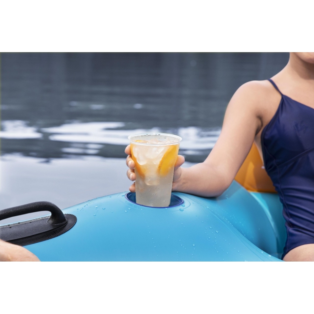 Pripučiamas čiužinys Hydro Force BESTWAY, 300/287 cm-Žaislai, Lauko žaislai, Pripučiami ratai, žaislai, čiužiniai-e-vaikas