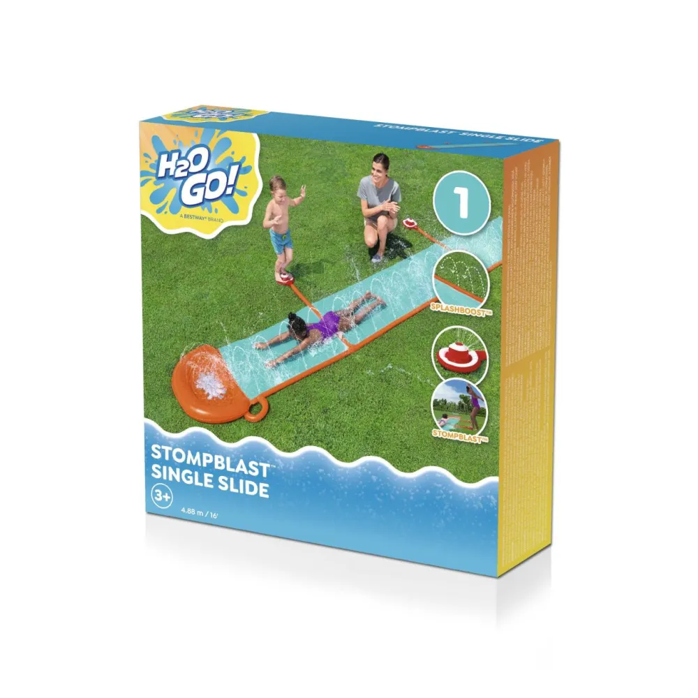 Vandens šiuožykla BESTWAY H2OGO StompBlast 488 cm