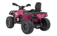 Elektrinis keturratis Can Am Outlander ATV, Pink-Elektromobiliai vaikams, Keturračiai ir bagiai-e-vaikas