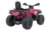 Elektrinis keturratis Can Am Outlander ATV, Pink-Elektromobiliai vaikams, Keturračiai ir bagiai-e-vaikas