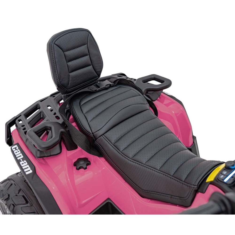 Elektrinis keturratis Can Am Outlander ATV, Pink-Elektromobiliai vaikams, Keturračiai ir bagiai-e-vaikas