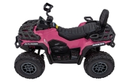 Elektrinis keturratis Can Am Outlander ATV, Pink-Elektromobiliai vaikams, Keturračiai ir bagiai-e-vaikas