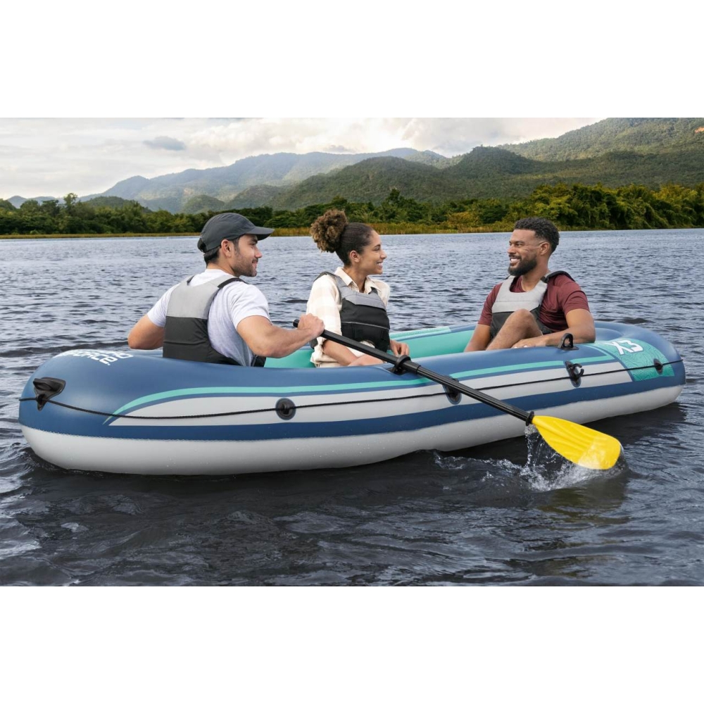 Pripučiama valtis BESTWAY TREK X3 294x137 cm + priedai