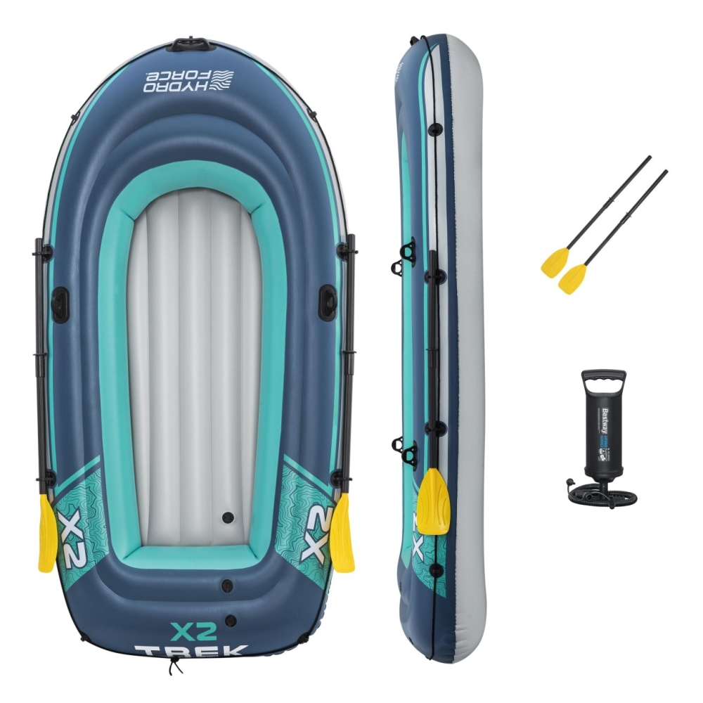Pripučiama valtis BESTWAY TREK X3 294x137 cm + priedai