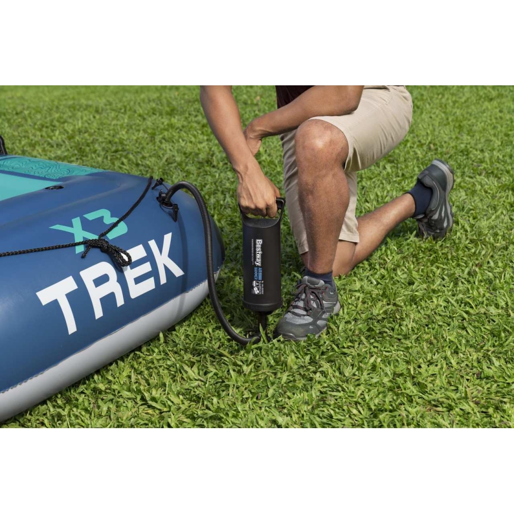 Pripučiama valtis BESTWAY TREK X3 294x137 cm + priedai