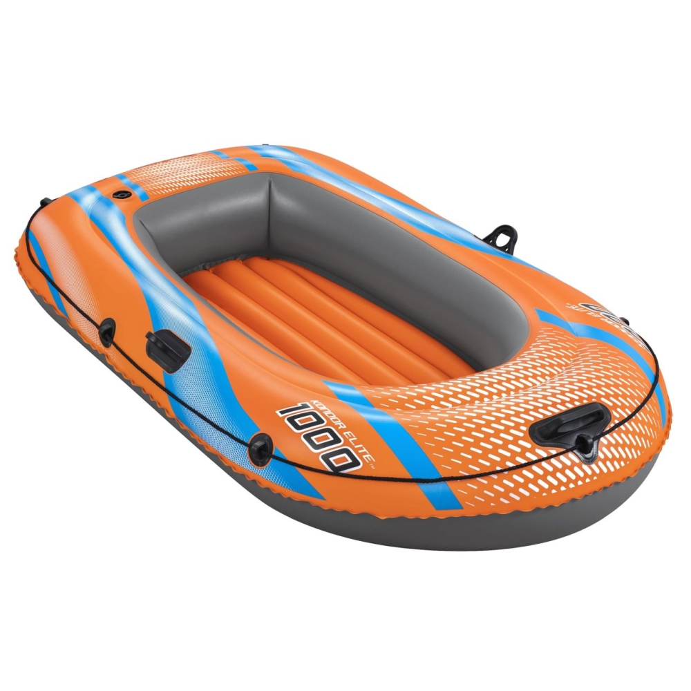 KONDOR ELITE 1000 pontonas, 162 cm x 96 cm BESTWAY-Namai, laisvalaikis, turizmas, Pripučiamos valtys, irklai-e-vaikas