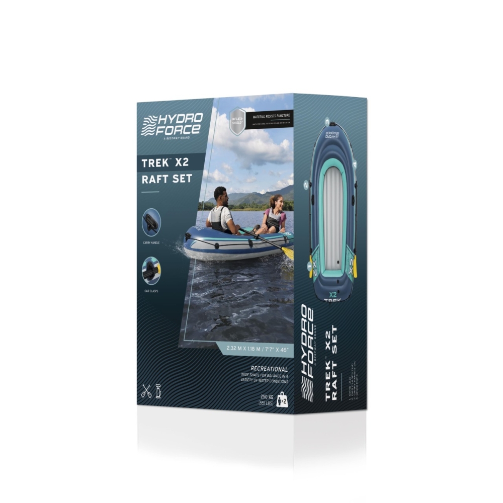 Ponton Trek X2 Raft 232 x 118 cm Bestway 61153