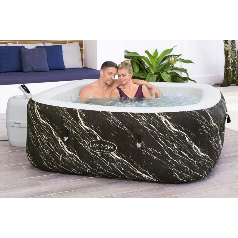 Sūkurinė vonia Lay-Z-Spa Hollywood LUXE oro srovių BESTWAY