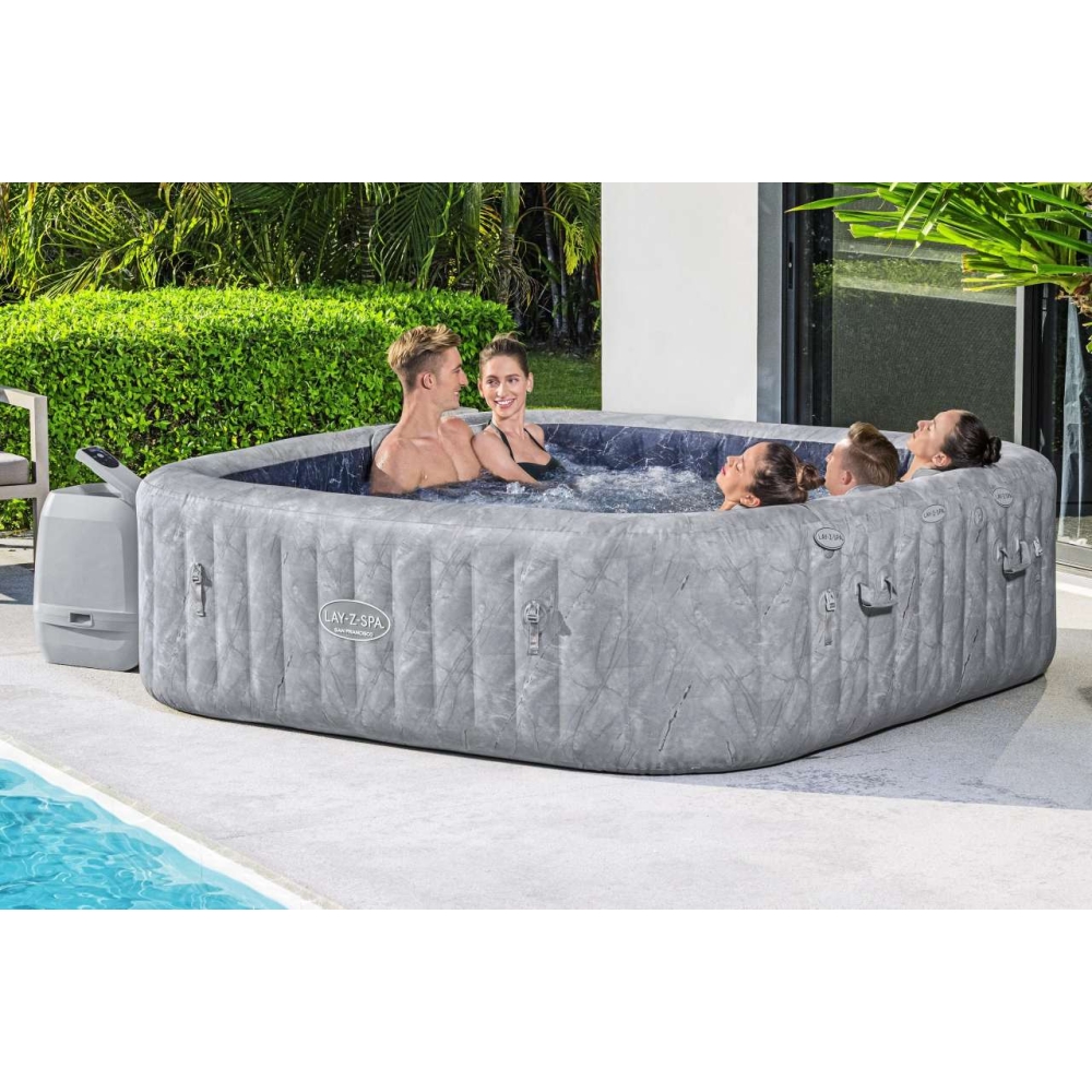 Sūkurinė vonia Lay-Z-Spa San Francisco SMART HydroJet PRO Jacuzzi BESTWAY