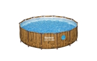 Karkasinis baseinas BESTWAY 14FT 427x107cm plieno PRO MAX