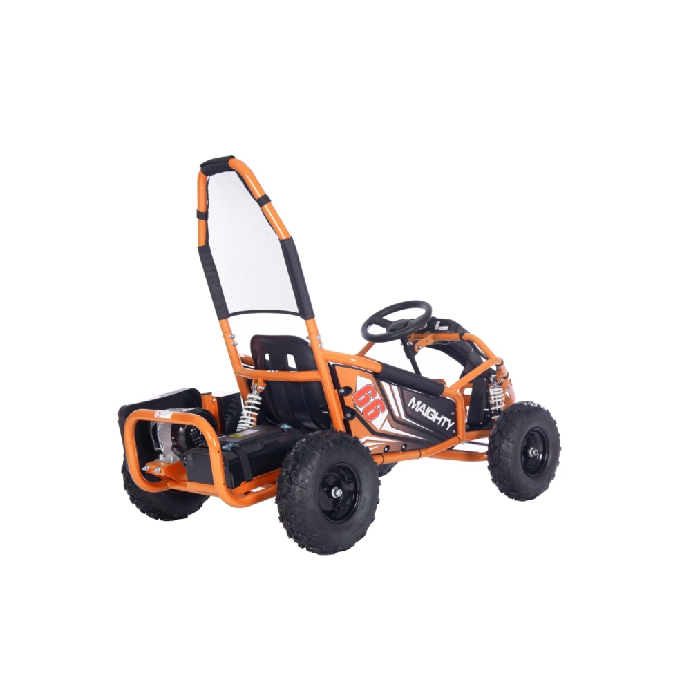 Pojazd Gokart Elektryczny MAIGHTY Pomarańczowy