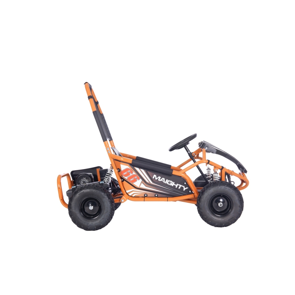 Elektrinis kartingas MAIGHTY, Orange-Elektromobiliai vaikams, Kartingai vaikams-e-vaikas